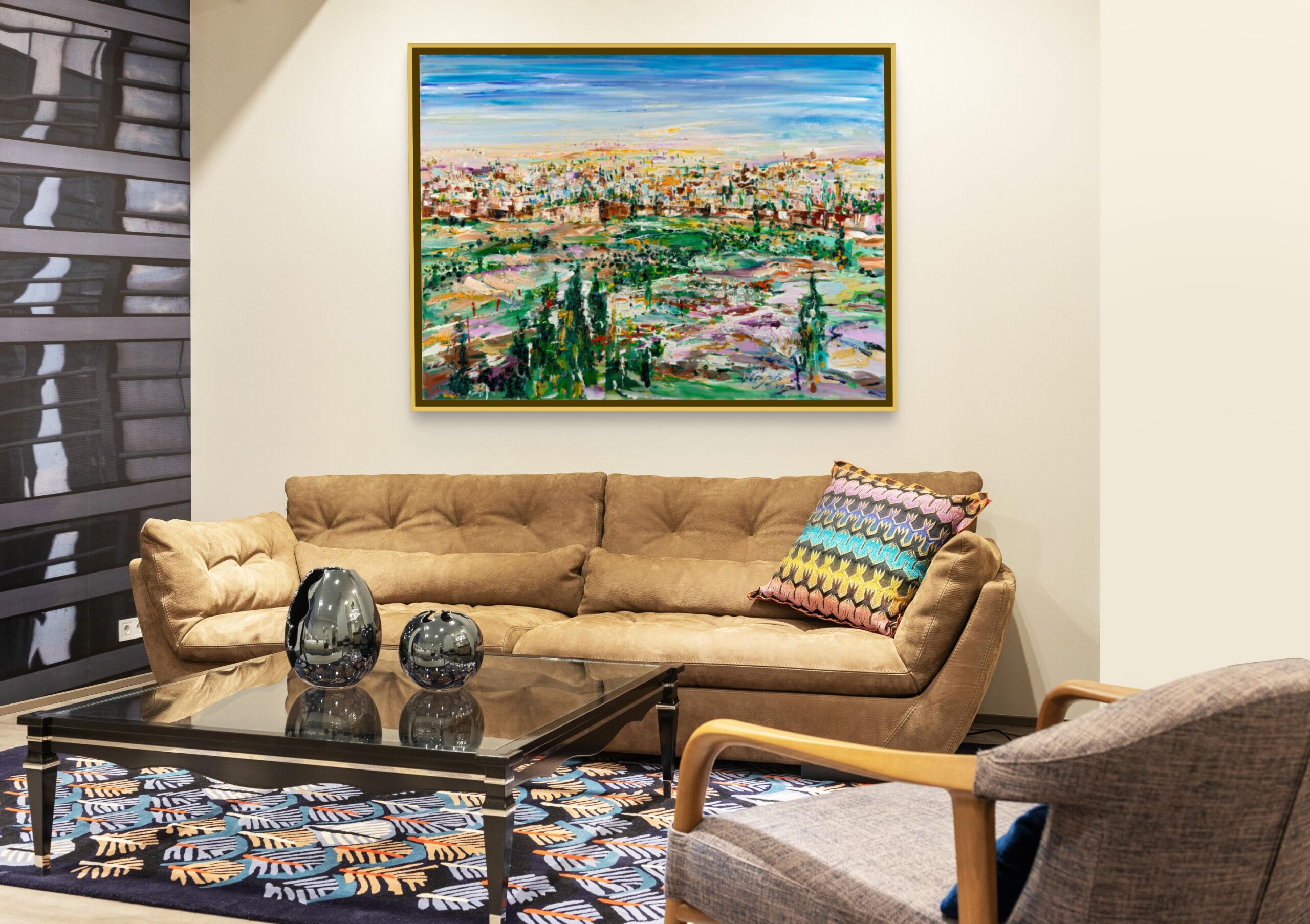 Binyamin Basteker, "Springtime in Jerusalem" - Image 5