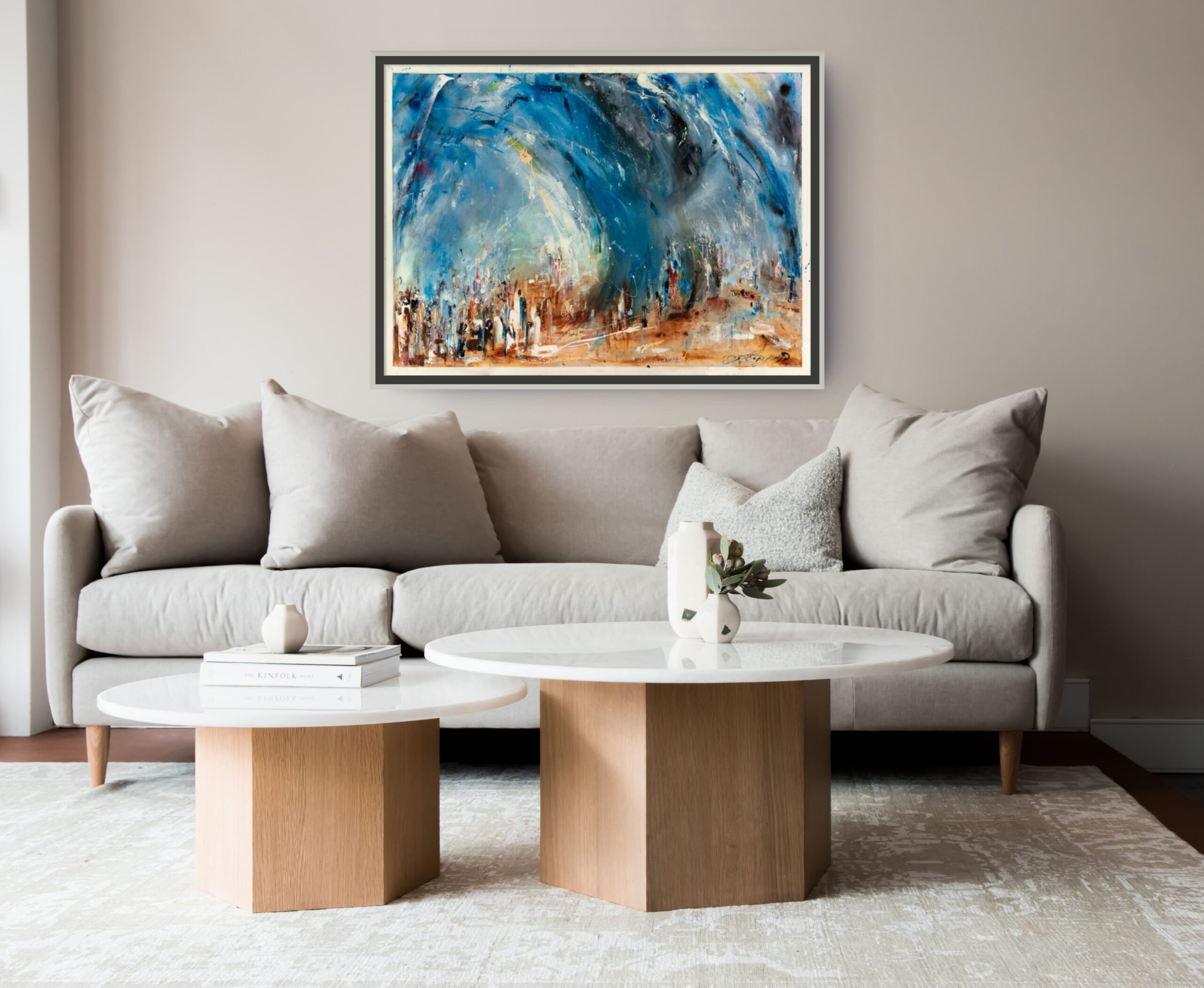 Binyamin Basteker, "Splitting of the sea" - Image 2