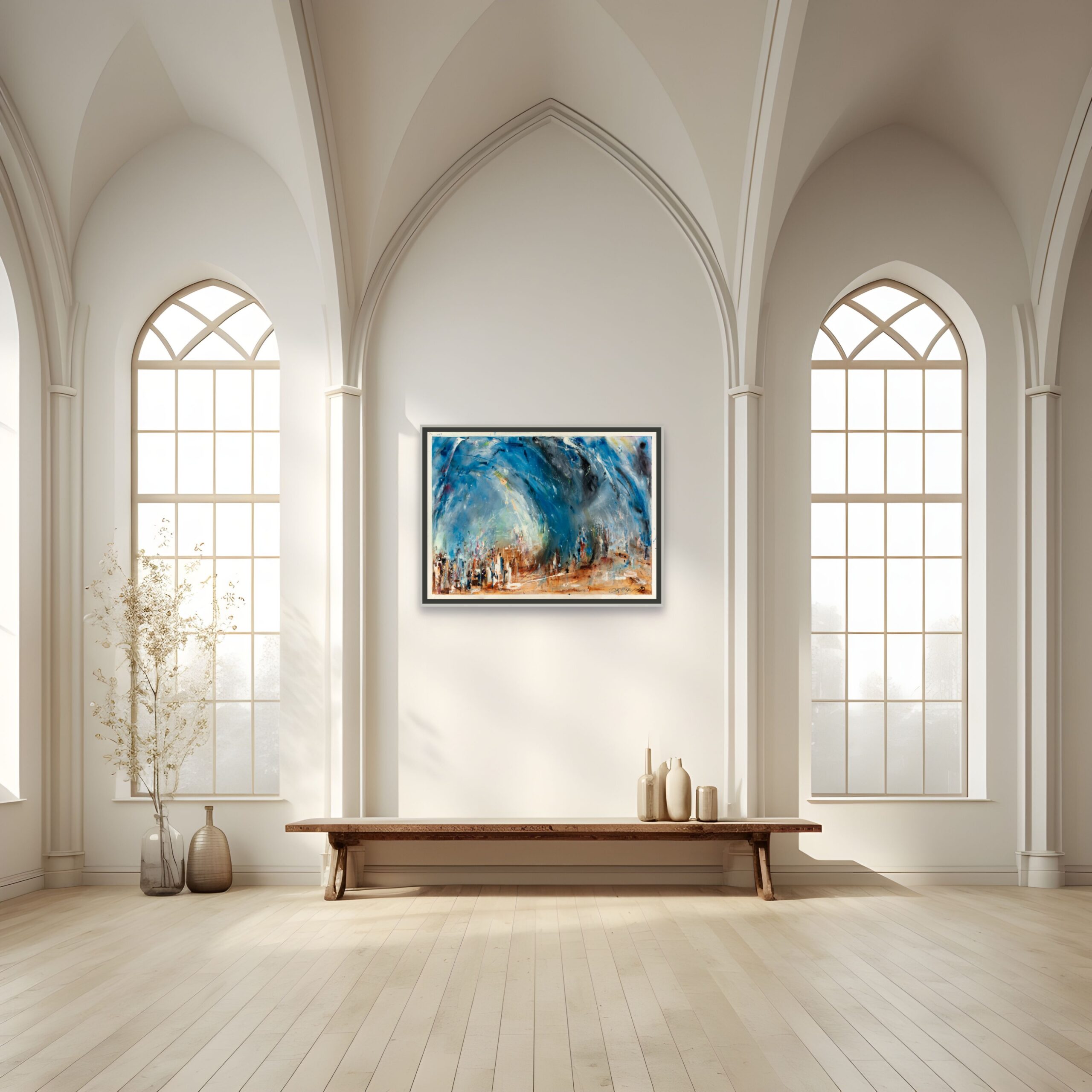 Binyamin Basteker, "Splitting of the sea" - Image 3