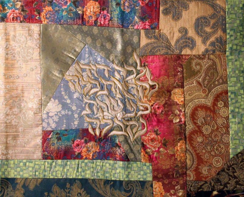 Jewish Art Online Tamar Embroidery Hallah Cover Wedding Gift