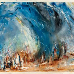 Binyamin Basteker, "Splitting of the sea"