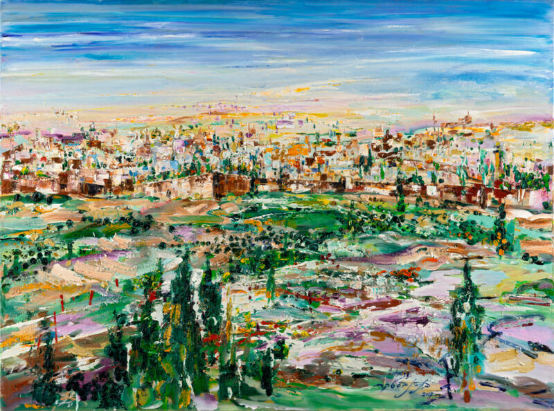 Binyamin Basteker, "Springtime in Jerusalem"