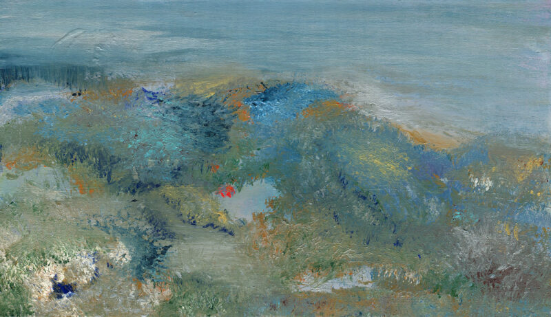 Raquel Sanchez, "Ocean cliff"