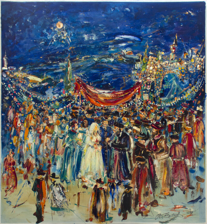 Binyamin Basteker, Wedding