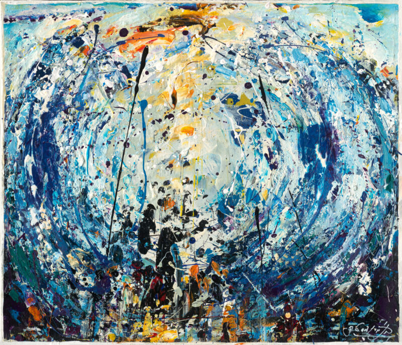 Binyamin Basteker, Parting of the Red Sea