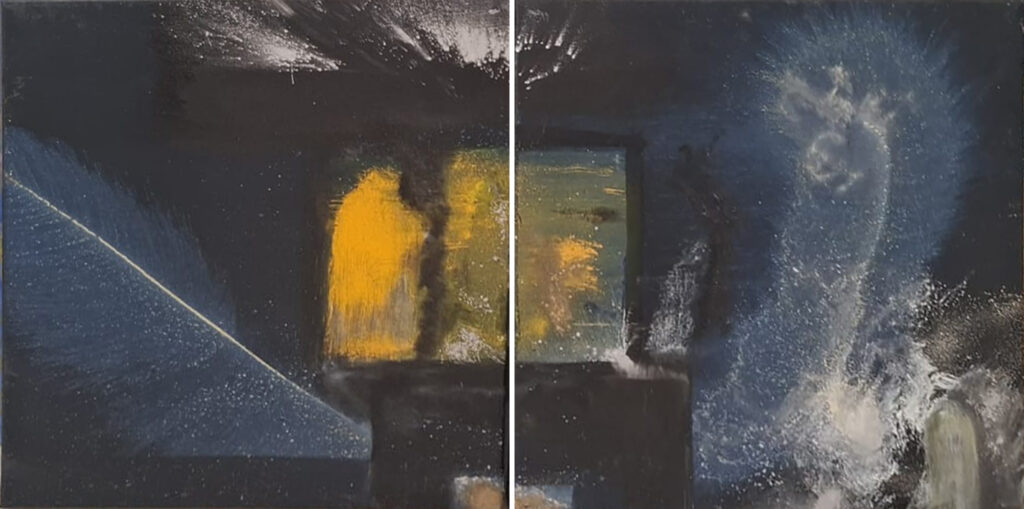 Spaces Between (diptych)