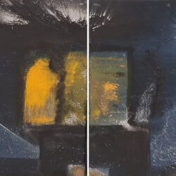 Raquel Sanchez, Spaces Between (diptych) — רווחים