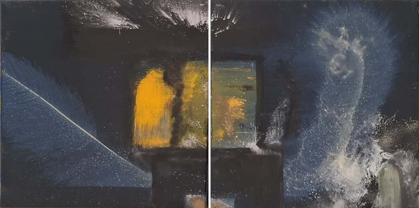 Spaces Between (diptych)