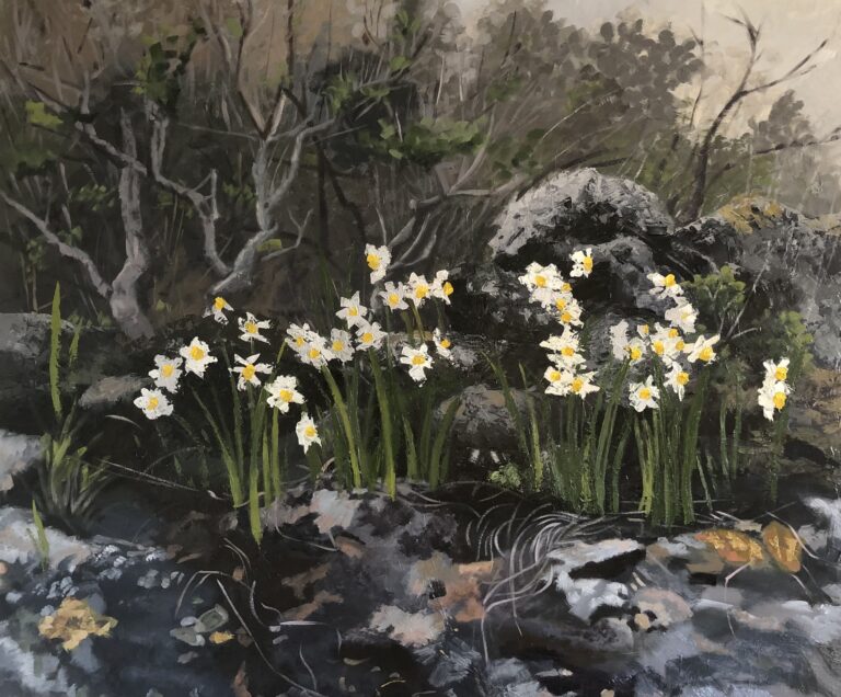 Daffodils, 2022, museum quality reproduction