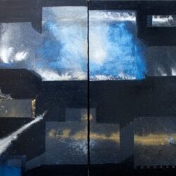 Raquel Sanchez, Standing within the gates of Jerusalem (Psalms 122:2) diptych