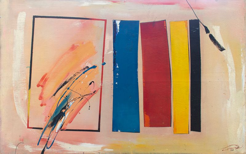 Binyamin Basteker, Abstract Composition