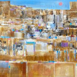Yoram Raanan, Moon Rise at the Kotel