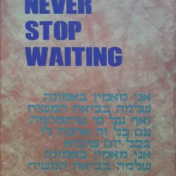 Sophia Kaminski, Never stop waiting
