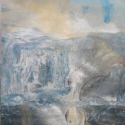 Raquel Sanchez, Separation of waters, Second Day (diptych)