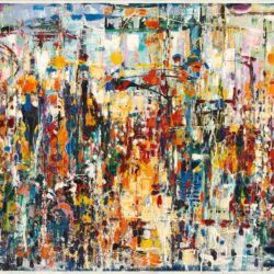 Binyamin Basteker, Jerusalem street scene